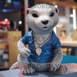 Disfraz de mascota Silver...