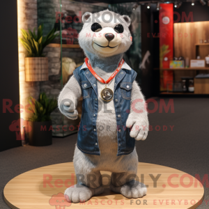 Disfraz de mascota Silver...