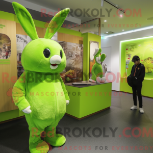 Lime Green Wild Rabbit...