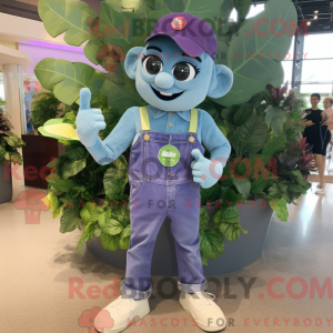 Lavendel spinat maskot...