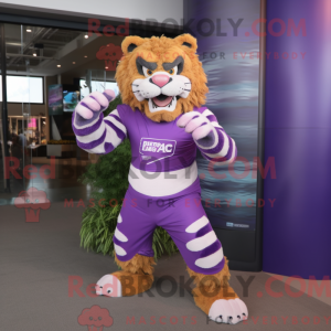 Purple Saber-Toothed Tiger...