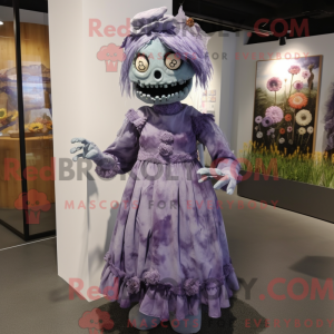 Figura de máscara de zumbi...