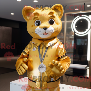 Maskotka Gold Cat jest...