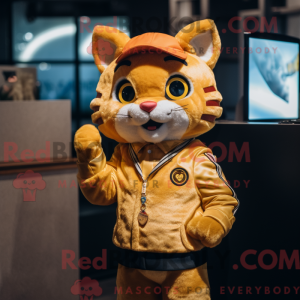 Maskotka Gold Cat jest...