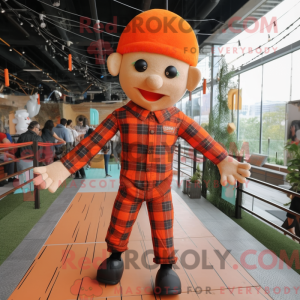 Orange Tightrope Walker...