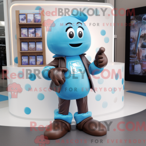 Cyan Chocolates mascot...