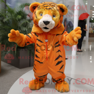 Figura de máscara de tigre...