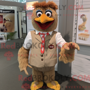 Figura de máscara de frango...