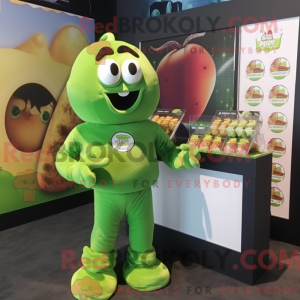 Olive Candy Box mascot...