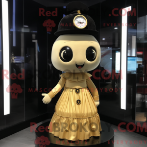 Gold Hourglass maskot...