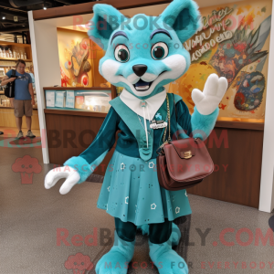 Figurka Teal Fox w postaci...