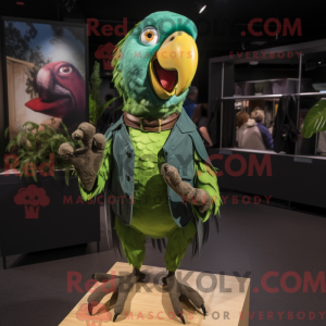 Forest Green Parrot...