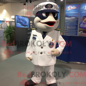 Navy Cod mascot costume...