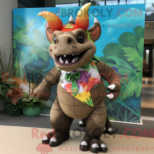 Máscara de Triceratops com...