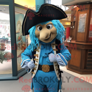 Disfraz de mascota pirata...