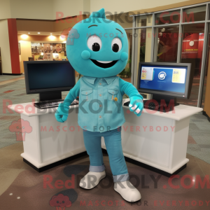 Turkis computer maskot...