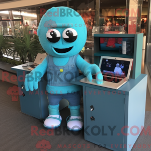 Turkis computer maskot...