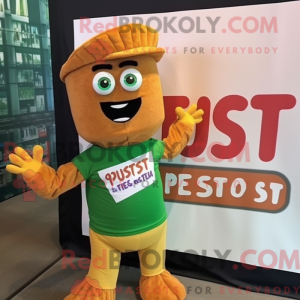 Rust Pesto Pasta mascot...