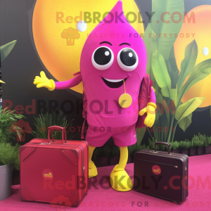Magenta Lemon mascot...