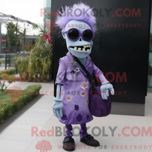 Lavender Zombie mascot...