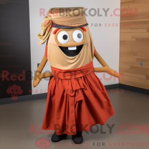 Rust Fajitas mascot costume...