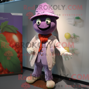 Lavendel Grape maskot...