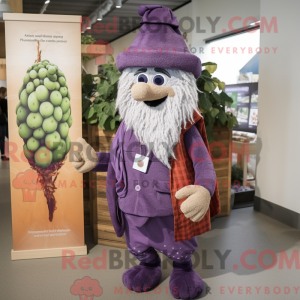 Lavendel Grape maskot...