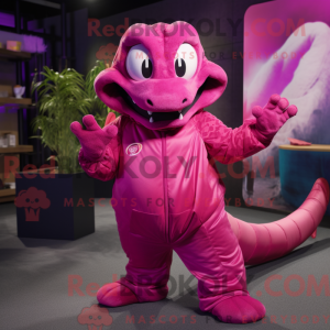 Magenta Hydra mascot...