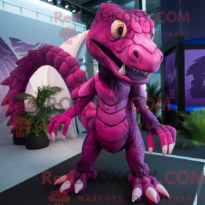 Postava maskota Magenta...