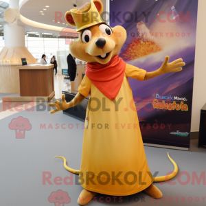 Guld Ratatouille maskot...