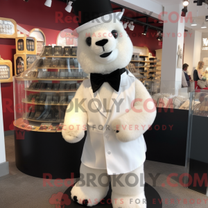 White Alpaca mascot costume...