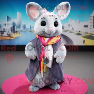 Chinchilla mascot costume...