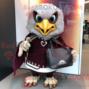 Hawk maskot drakt karakter...