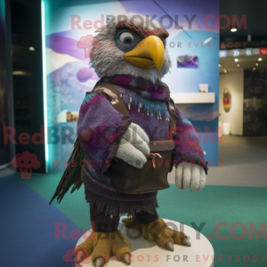 Hawk mascot costume...
