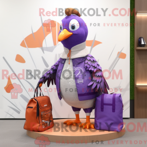 Lavendel Fasan maskot...
