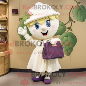 Cream Grape maskot kostume...