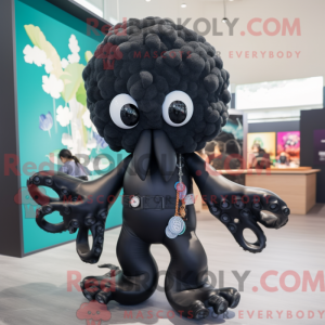 Black Octopus mascot...