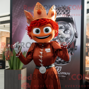 Postava maskota Rust Queen...