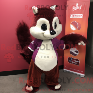 Postava maskota Maroon...