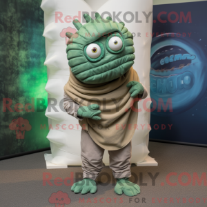 Zielony Trilobite maskot...