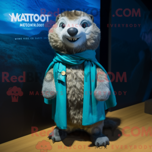 Turquoise Marmot mascot...