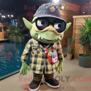 Olive Swordfish mascot...