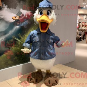 Figura de máscara de ganso...