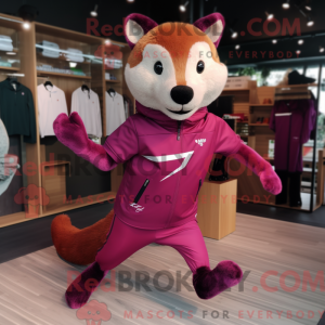 Magenta Marten máscara de...