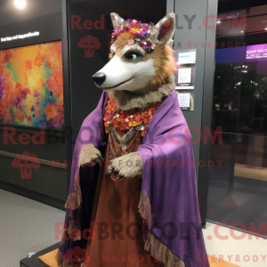 Dingo mascot costume...