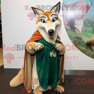 Dingo mascot costume...