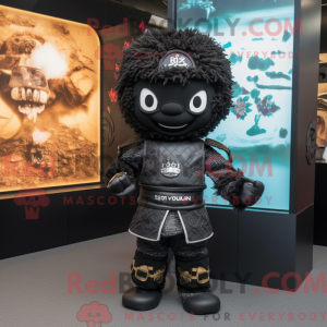 Black Samurai mascot...