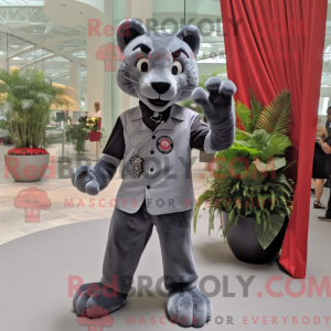 Grijze Panter mascotte...
