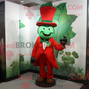 Red Beanstalk maskot...