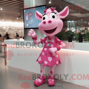 Figura de máscara de vaca...